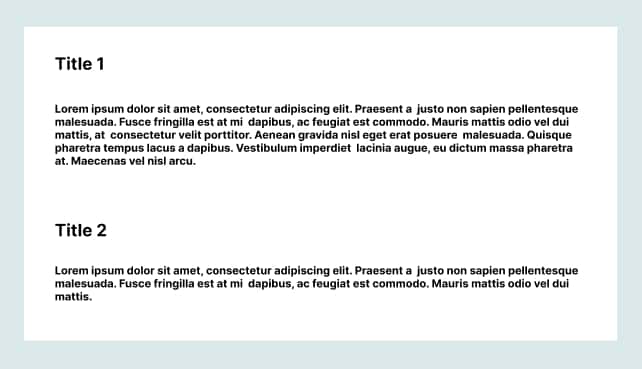 Títulos y párrafos css
